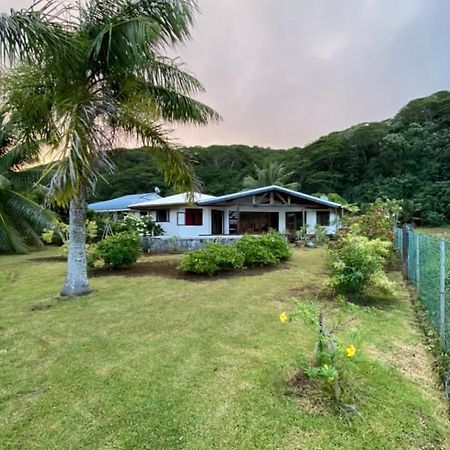 Chez Taua Maison Isolee Pas De Wifi Ni Bus Opoa Luaran gambar
